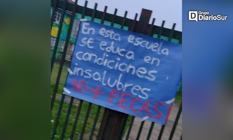 Daem Valdivia no suspende clases en Escuela Francia pese a denuncias de insalubridad 