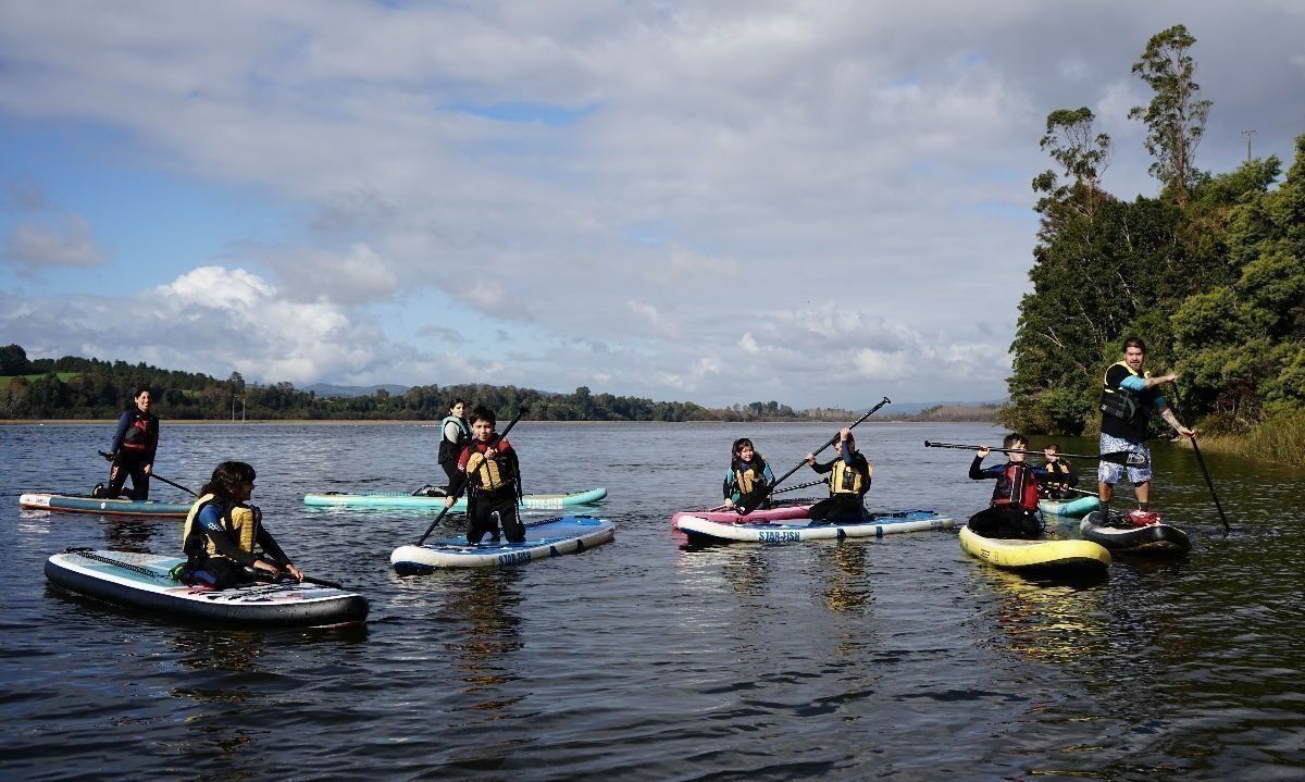 Programa acerca a niñas y niños a los ríos de Valdivia