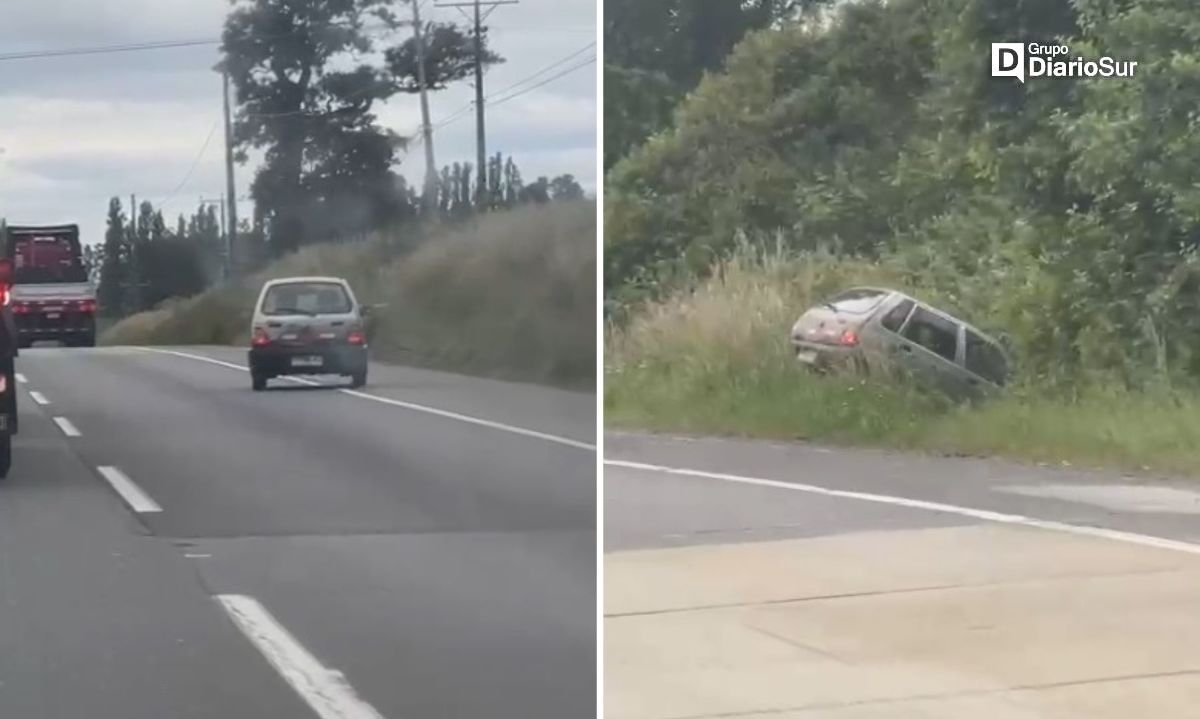 Video | No estaba ebrio: conductor sufre accidente en Ruta 5 Sur - Diario  Corral